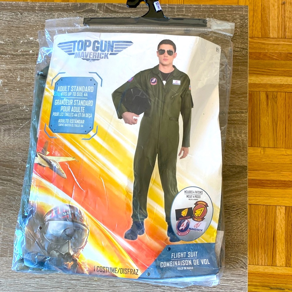 Official Maverick Top Gun Costume Halloween